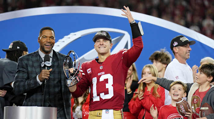 San Francisco 49ers quarterback Brock Purdy